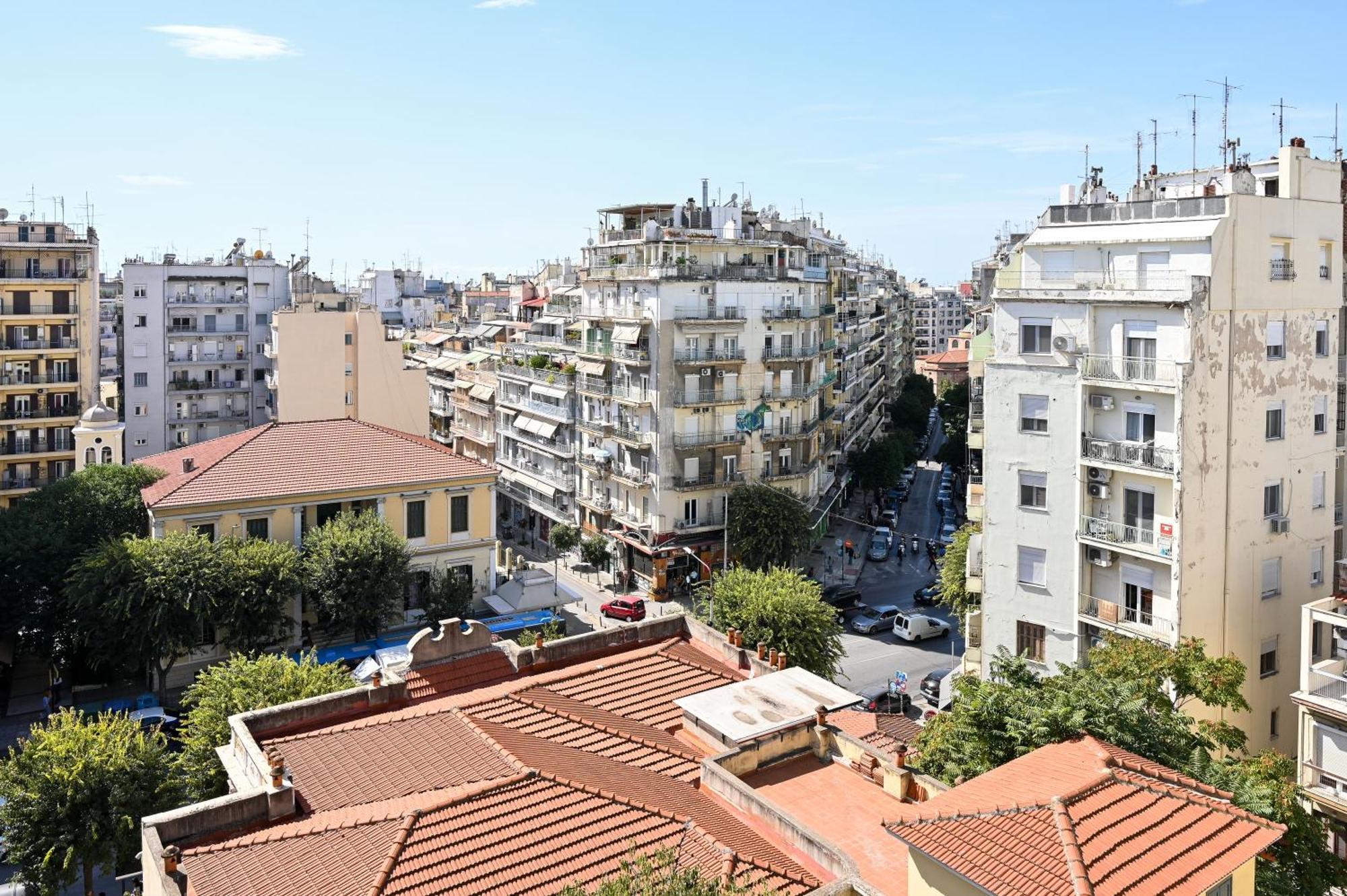 Thessaloniki Center Apartment On The Sunset Kültér fotó