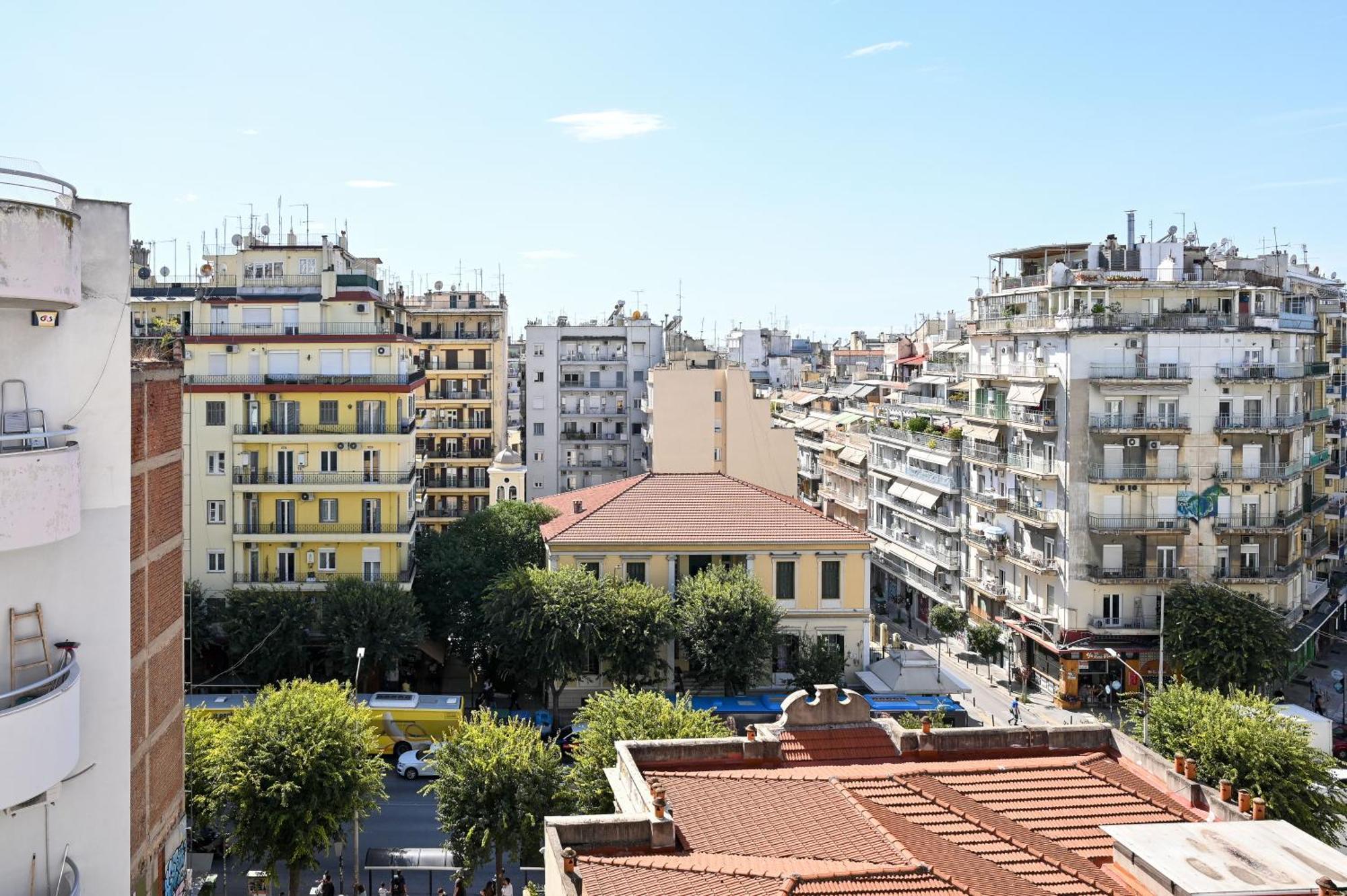 Thessaloniki Center Apartment On The Sunset Kültér fotó