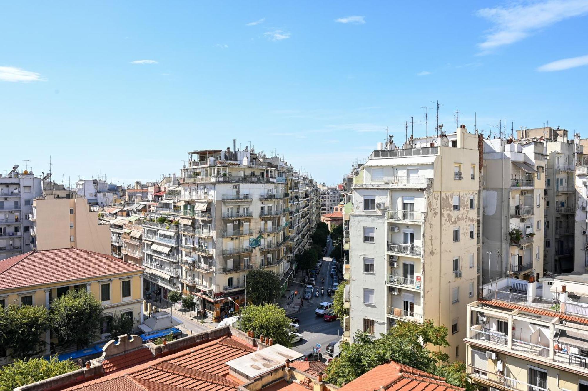 Thessaloniki Center Apartment On The Sunset Kültér fotó